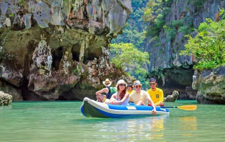 James Bond Island by speed boat