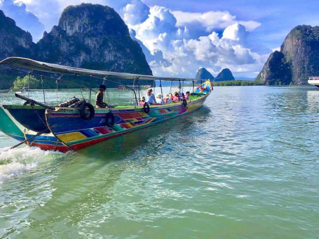 James bond Island by long tail boat